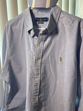 Ralph Lauren Light Blue Button-Down Oxford Shirt